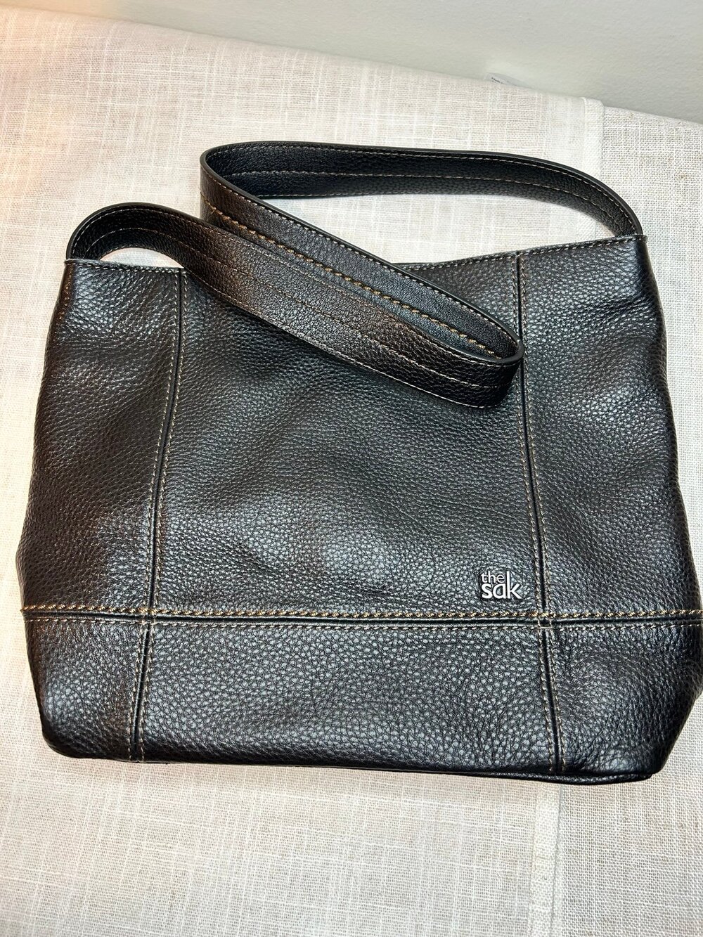 The Sak Deyoung pebble leather hobo bag